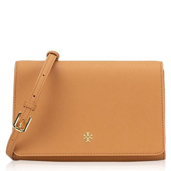 Tory Burch Emerson Convertible Shoulder Bag Tan